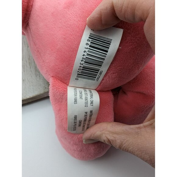 Care Bears Pink Love A Lot Bear 14" Plush 2017 Just Play Hearts Stuffed Toy - Picture 5 of 5